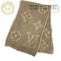 ルイヴィトン LOUIS VUITTON マフラー モノグラム ...