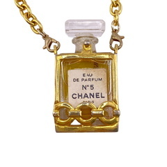 シャネル CHANEL ネックレス 香水瓶 チェーン ゴールドの画像
