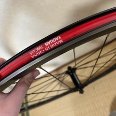 ロードバイク用700cホイール ボスフリーハブの画像