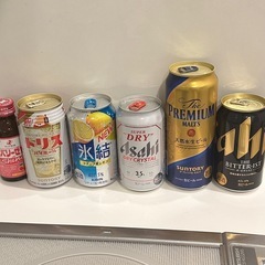 【お譲り先決定】缶のお酒5本+おまけヘパリーゼ