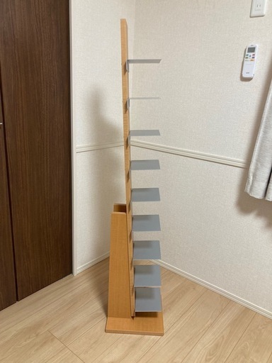 オークス　ブックタワー　ハイタイプ　ナチュラル　本棚