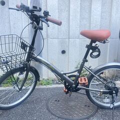【ほぼ新品】THREE STONE 折りたたみ自転車 自転車 2...