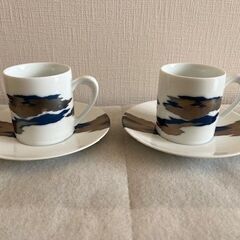 たち吉RICHFIELD コーヒーカップ　２客セット