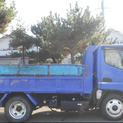 H27年式キャンターダンプ 最大積載2.95ｔ 3000ccディーゼルターボ ＡＴ 予備検査付の画像