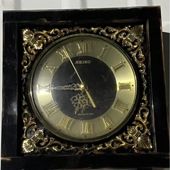 Seiko 置き時計　レトロ