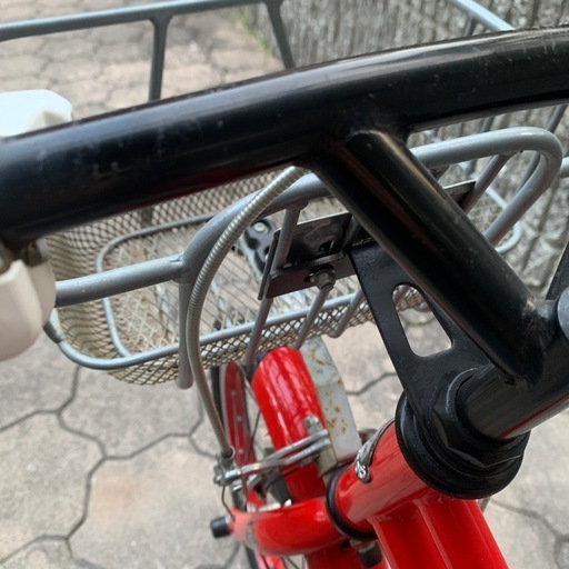 子供用自転車　消防車ヒーローモーターズ16インチ