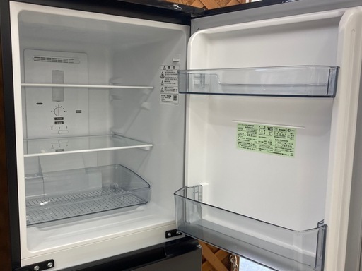 【愛品館江戸川店】保証充実 SHARP 2023年製 152L　2ドア冷凍冷蔵庫 SJ-D15J-H