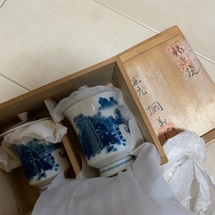 【取引終了】鍋島焼 湯呑み