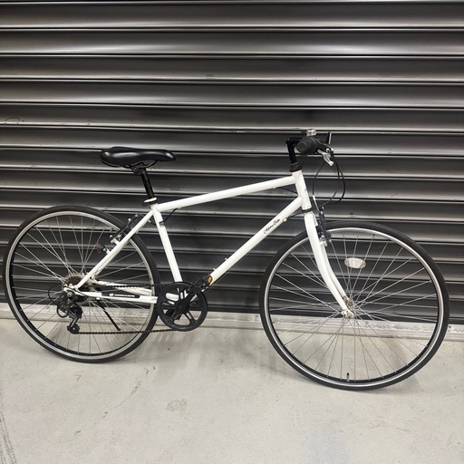 クロスバイク　ホワイト