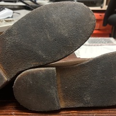 クラークス デザートブーツ ウルフスウェード US8 1/2 26.5cmの画像