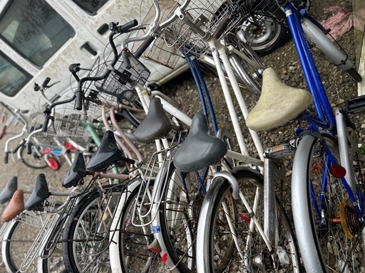 折りたたみ自転車 と普通の引き取りは柏市から。