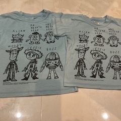 トイストーリー　Tシャツ　100 120 セット