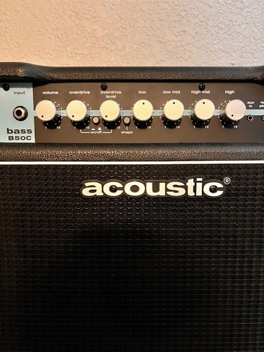 ベースアンプ acoustic B50C