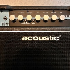 ベースアンプ　acoustic B50Cの画像