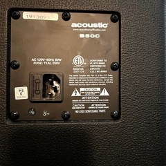 ベースアンプ　acoustic B50Cの画像