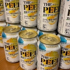 決まりました。 THE PEEL   　(ザ・ピール) レモン 350ml 26本【果皮で作ったレモンピールサワー】［サントリー チューハイ］の画像