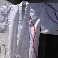 絵羽浴衣★金魚の画像
