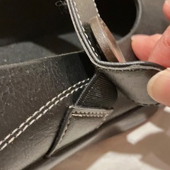 ストラップパンプス  黒  22.5cmの画像