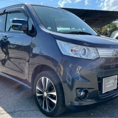 【支払総額17.8万円】超必見！34ワゴンRスティングレー ターボ 車検令和9年4月 AA評価4点 修復歴なし 内外装良好 iストップ レーダーブレーキ TV BTオーディオ バックカメラの画像
