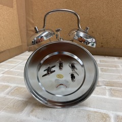 S745 ⭐ MECHANICAL ALARMCLOCK 手巻き目覚まし付時計 動作確認済の画像