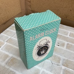 S745 ⭐ MECHANICAL ALARMCLOCK 手巻き目覚まし付時計 動作確認済の画像