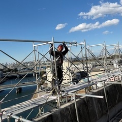 足場鳶／とび職人／現場スタッフ 大募集！の画像