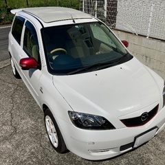 マツダデミオキャンバストップ　スーパーコージー　走行24785k...