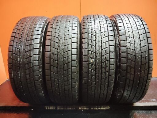 DUNLOP WINTER MAXX SJ8+ 225/65R17 17インチ スタッドレス 4本 22～23年製 バリ溝 ハリアー NX CX-8等　(KTL368)