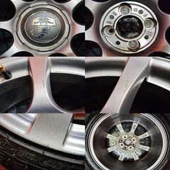【CONTINENTAL ContiEcoContact5 195/45R16】夏タイヤ【アバルト 595 ABARTH 純正ホイール 16インチ 6.5J4HPCD98+35】　(VTJ076)の画像