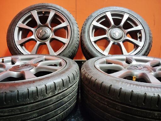 CONTINENTAL ContiEcoContact5 195/45R16】夏タイヤ【アバルト