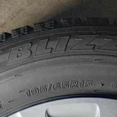 ブリザック15インチ×4本の画像