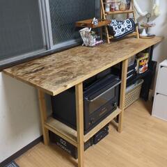 決定　DIY  キッチンテーブル　カウンター
