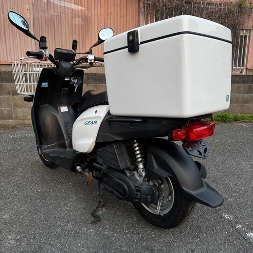 ヤマハ　ギア　UA08J 実働　リアボックス　動画あり　大阪 ヤマハ ギア UA08J 実働 リアボックス 動画あり 大阪