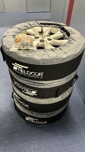 アルファード20系ラジアルタイヤ付純正ホイール