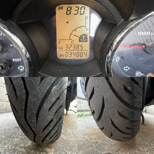 ヤマハグランドマジェスティ250 SG15J 実働動画あり大阪 (f355f308