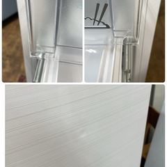 R098 ☀️ 大決算セール特別価格！ アイリスオーヤマ 2ドア冷蔵庫（154L 右開き）21年製 IRSN-15A ⭐動作確認済⭐クリーニング済の画像