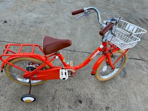 ハローキティ 12インチ 幼児用自転車 子ども用自転車 かじきり自転車 エムアンドエム ハローキティ 12D カジキリ自転車12インチ – オレンジ