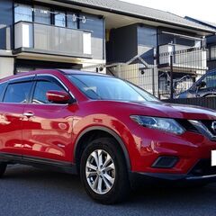 4WD 車検満タン エクストレイルハイブリッド エマージェンシーブレーキ ナビ フルセグTV Bluetooth アラウンドビューモニター インテリキー パワーバックドア 撥水シート シートヒーター クルコン LED ETCの画像