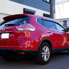 4WD 車検満タン エクストレイルハイブリッド エマージェンシーブレーキ ナビ フルセグTV Bluetooth アラウンドビューモニター インテリキー パワーバックドア 撥水シート シートヒーター クルコン LED ETCの画像