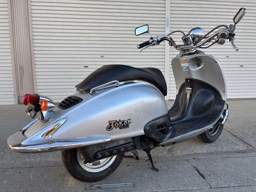 ⭐️ジョーカー50快速2ストモデル⭐️バッテリー・タイヤ・シート・ドライブベルトなどなど新品交換⭐️キャブレーターオーバーホール・マフラー内部洗浄⭐️イロイロな整備をしました^_^ ⭐️ジョーカー50快速2ストモデル⭐️バッテリー・タイヤ・シート