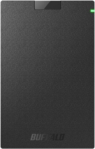 【新品・未開封】 BUFFALO ポータブルハードディスク 2TB （ブラック）