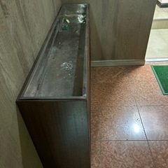 鉢植え置けるパーテーション　棚の画像