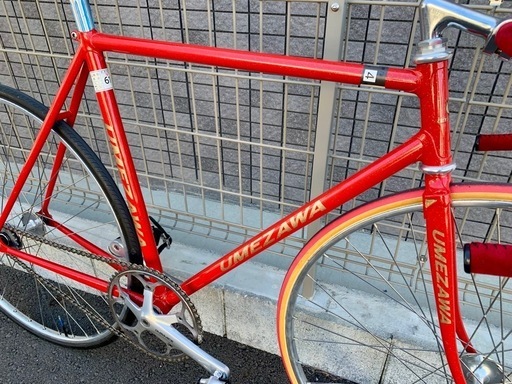Osca NJS オスカ競輪フレームセットヘッドセット付属