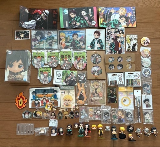 鬼滅の刃 大多量グッズセット70点以上！殆どが新品未使用ばかり