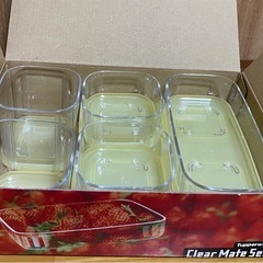 タッパーウエア　クリアメイトストロベリーBOX