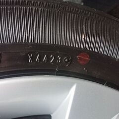 トヨタ純正スチールホイール ＋ ノーマルタイヤ（DUNLOP ENASAVE EC300+）165/65R14　トヨタ　ルーミーで使用中の画像