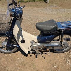 【取引終了】スーパーカブ50カスタム  4速セル付き　ワンオーナー車の画像