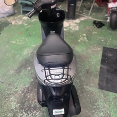 ホンダDIO AF68 シルバー純正セキュリティ付きの画像