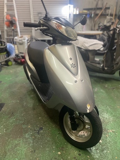ホンダDIO AF68 シルバー純正セキュリティ付き