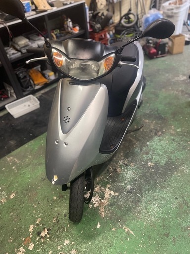 ホンダDIO AF68 シルバー純正セキュリティ付き